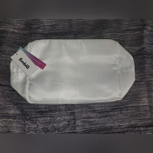 Cosmetic Bag NWT Makeup Bag Travel Pouch‎ White Large